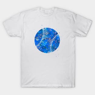 Baseball ball blue T-Shirt